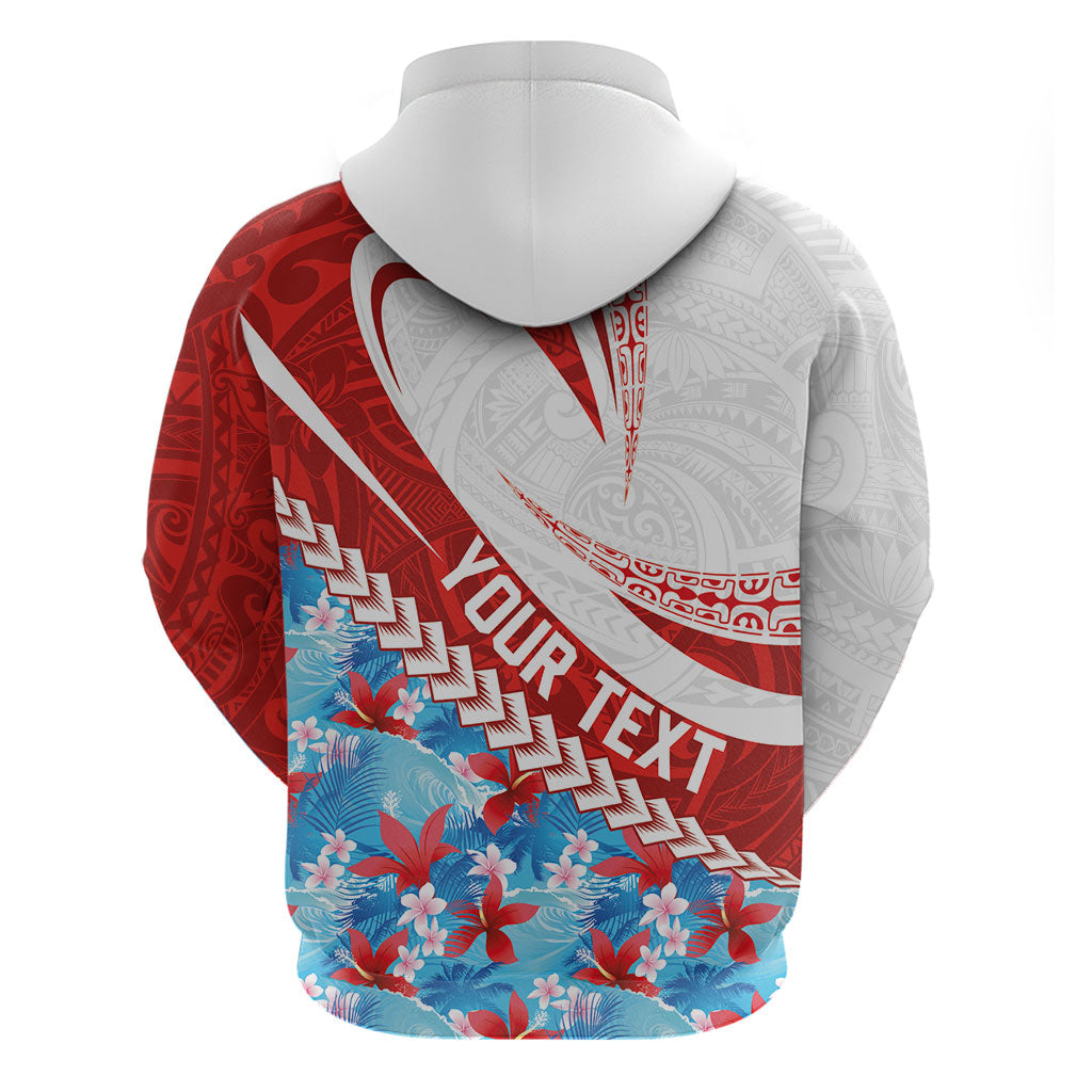Personalized Tahiti Surfing 2026 Hoodie Marquesan Tattoo-Sporty Style LT03 - Polynesian Pride
