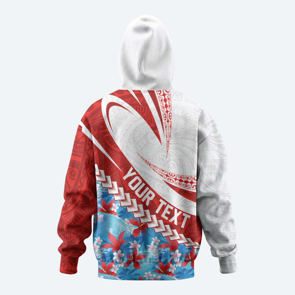 Personalized Tahiti Surfing 2026 Hoodie Marquesan Tattoo-Sporty Style LT03 - Polynesian Pride