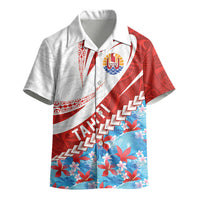 Personalized Tahiti Surfing 2026 Kid Hawaiian Shirt Marquesan Tattoo-Sporty Style LT03 - Polynesian Pride