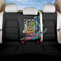 Hawaii Pineapple Surfing Back Car Seat Cover It's in My DNA - Kakau and Polynesian Pattern LT03 One Size Black - Polynesian Pride