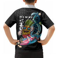 Hawaii Pineapple Surfing Hawaiian Shirt It's in My DNA - Kakau and Polynesian Pattern LT03 - Polynesian Pride