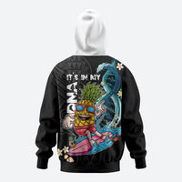 Hawaii Pineapple Surfing Hoodie It's in My DNA - Kakau and Polynesian Pattern LT03 - Polynesian Pride