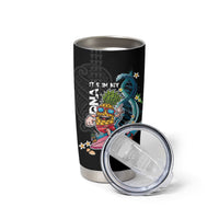 Hawaii Pineapple Surfing Tumbler Cup It's in My DNA - Kakau and Polynesian Pattern LT03 - Polynesian Pride