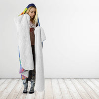 Palau Hooded Blanket Jellyfish with Coral Reefs Ocean Vibe and Tapa Pattern LT03 - Polynesian Pride