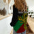 Custom Papua New Guinea East New Britain Province Women Casual Shirt PNG Birds Of Paradise Polynesian Arty Style LT03 - Polynesian Pride