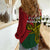 Papua New Guinea East Sepik Province Women Casual Shirt PNG Birds Of Paradise Polynesian Arty Style LT03 - Polynesian Pride