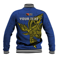 Custom Papua New Guinea Gulf Province Baseball Jacket PNG Birds Of Paradise Polynesian Arty Style LT03 - Polynesian Pride