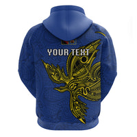 Custom Papua New Guinea Gulf Province Hoodie PNG Birds Of Paradise Polynesian Arty Style LT03 - Polynesian Pride