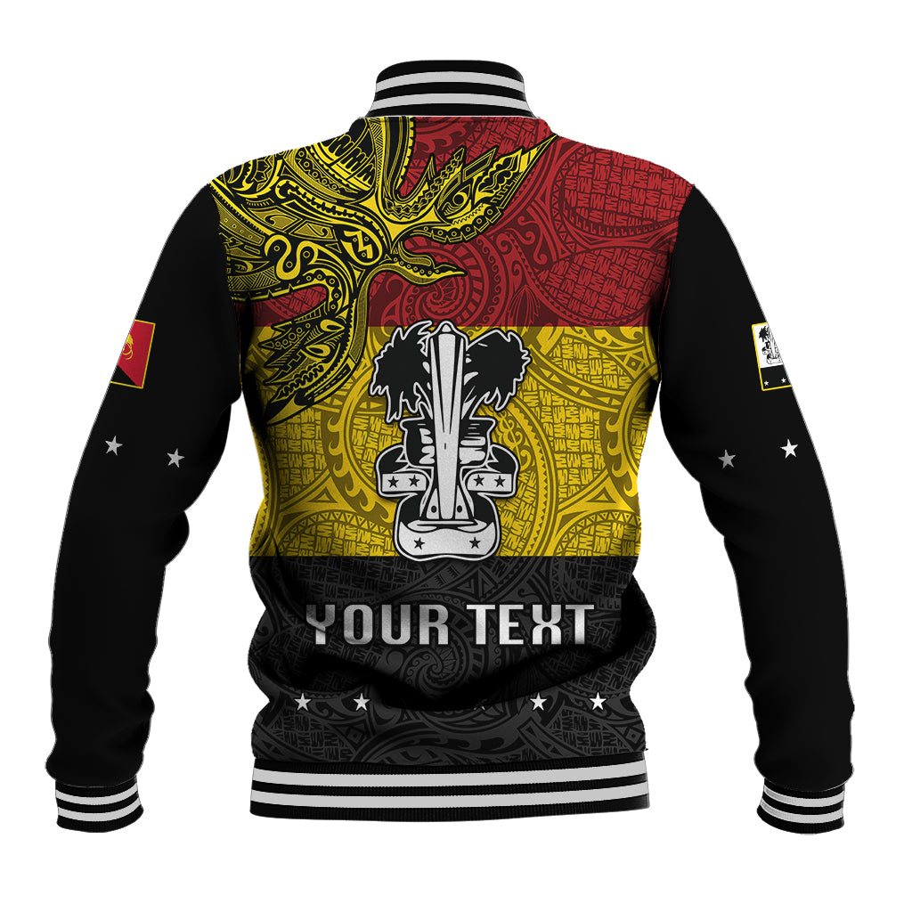Custom Papua New Guinea Madang Province Baseball Jacket PNG Birds Of Paradise Polynesian Arty Style LT03 - Polynesian Pride