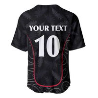 Custom New Zealand Rugby Baseball Jersey Maori All Black Championship 2024 and Silver Fern LT03 - Polynesian Pride
