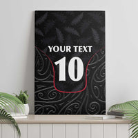 Custom New Zealand Rugby Canvas Wall Art Maori All Black Championship 2024 and Silver Fern LT03 - Polynesian Pride