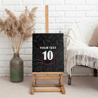 Custom New Zealand Rugby Canvas Wall Art Maori All Black Championship 2024 and Silver Fern LT03 - Polynesian Pride