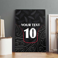 Custom New Zealand Rugby Canvas Wall Art Maori All Black Championship 2024 and Silver Fern LT03 - Polynesian Pride