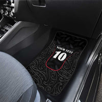 Custom New Zealand Rugby Car Mats Maori All Black Championship 2024 and Silver Fern LT03 - Polynesian Pride