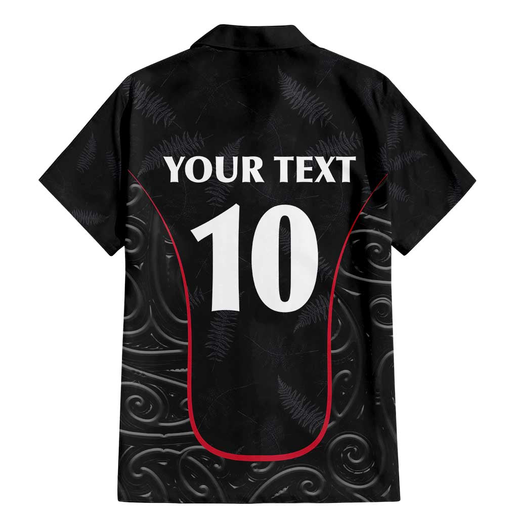 Custom New Zealand Rugby Family Matching Mermaid Dress and Hawaiian Shirt Maori All Black Championship 2024 and Silver Fern LT03 - Polynesian Pride