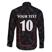 Custom New Zealand Rugby Family Matching Off Shoulder Maxi Dress and Hawaiian Shirt Maori All Black Championship 2024 and Silver Fern LT03 - Polynesian Pride