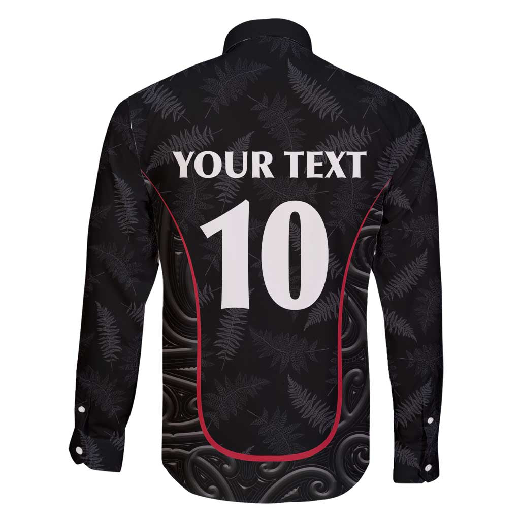 Custom New Zealand Rugby Family Matching Short Sleeve Bodycon Dress and Hawaiian Shirt Maori All Black Championship 2024 and Silver Fern LT03 - Polynesian Pride