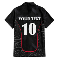 Custom New Zealand Rugby Hawaiian Shirt Maori All Black Championship 2024 and Silver Fern LT03 - Polynesian Pride