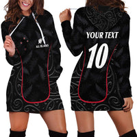 Custom New Zealand Rugby Hoodie Dress Maori All Black Championship 2024 and Silver Fern LT03 - Polynesian Pride