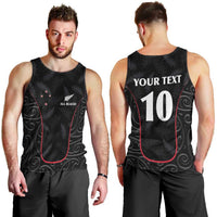 Custom New Zealand Rugby Men Tank Top Maori All Black Championship 2024 and Silver Fern LT03 - Polynesian Pride