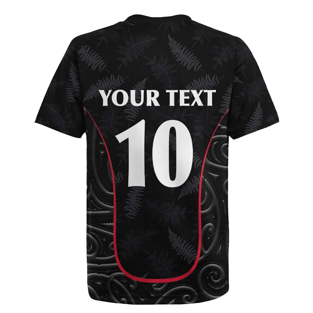 Custom New Zealand Rugby Rugby Jersey Maori All Black Championship 2024 and Silver Fern LT03 - Polynesian Pride