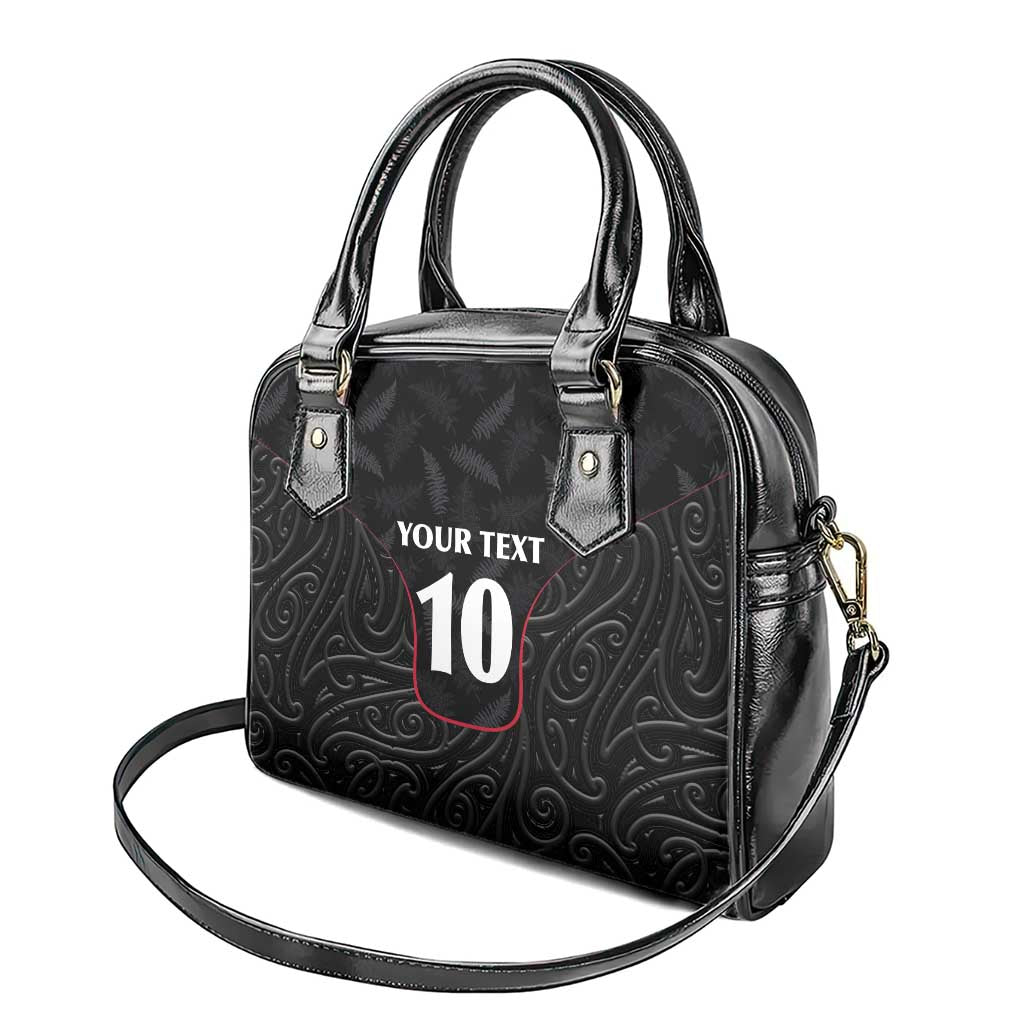 Custom New Zealand Rugby Shoulder Handbag Maori All Black Championship 2024 and Silver Fern LT03 - Polynesian Pride