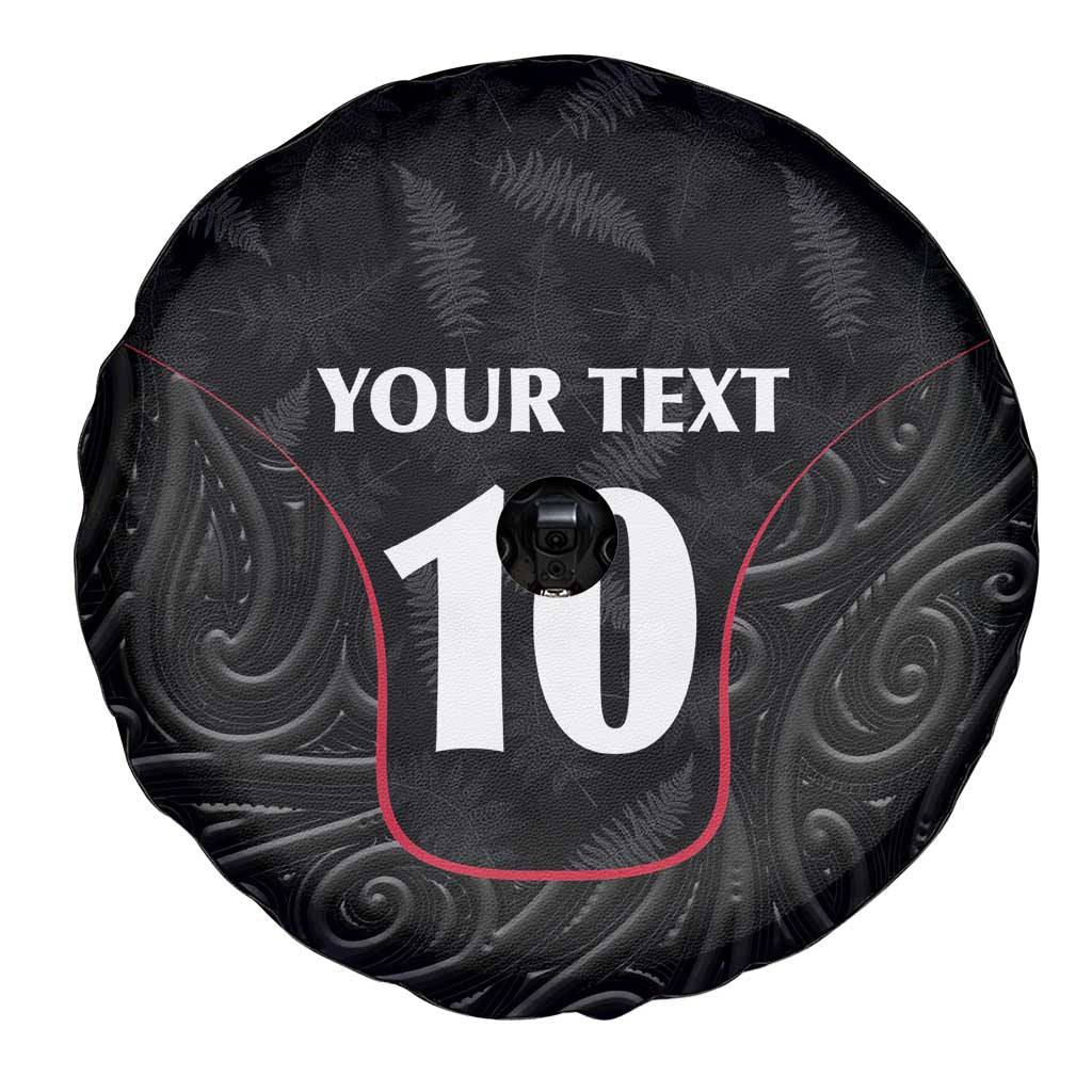 Custom New Zealand Rugby Spare Tire Cover Maori All Black Championship 2024 and Silver Fern LT03 - Polynesian Pride