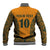 Custom Australia Rugby Championship 2024 Baseball Jacket Aboriginal Art Tattoo Pattern