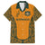 Custom Australia Rugby Championship 2024 Family Matching Tank Maxi Dress and Hawaiian Shirt Aboriginal Art Tattoo Pattern