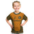 Custom Australia Rugby Championship 2024 Kid T Shirt Aboriginal Art Tattoo Pattern