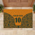 Custom Australia Rugby Championship 2024 Rubber Doormat Aboriginal Art Tattoo Pattern