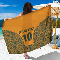 Custom Australia Rugby Championship 2024 Sarong Aboriginal Art Tattoo Pattern