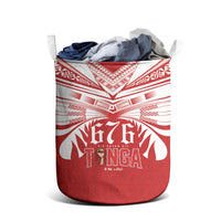 Tonga Rugby Laundry Basket Sipi Tau - Six Seven Six to the World LT03 - Polynesian Pride
