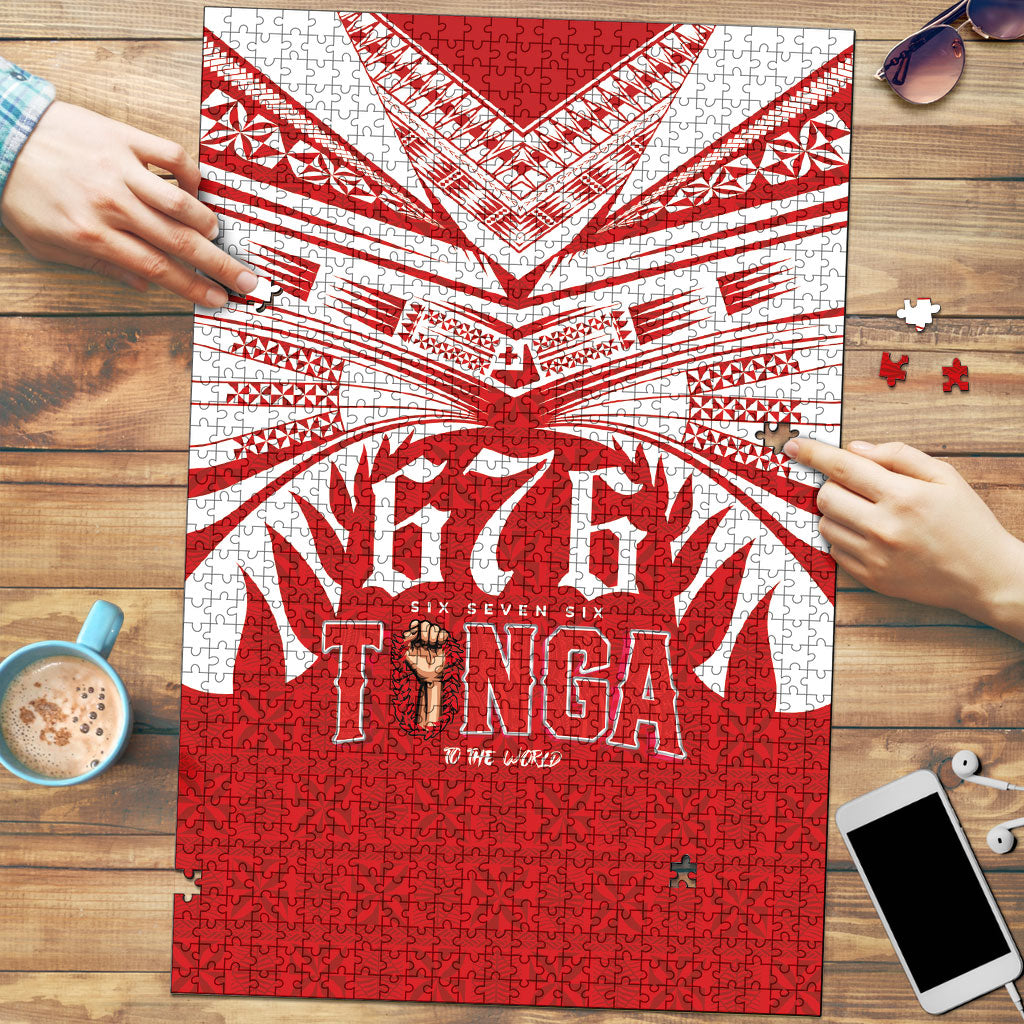 Tonga Rugby Puzzle Sipi Tau - Six Seven Six to the World