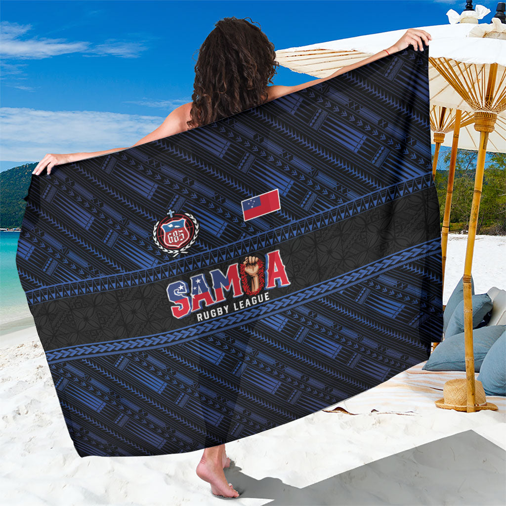 Toa Samoa Rugby Sarong Siva Tau - Samoan Warriors Pacific Pattern
