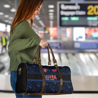 Toa Samoa Rugby Travel Bag Siva Tau - Samoan Warriors Pacific Pattern LT03 - Polynesian Pride