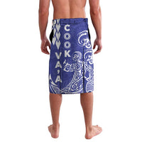 Cook Islands Va'a Polynesian Art Tattoo Lavalava Blue Color LT03 - Polynesian Pride