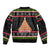 Personalized New Zealand Meri Kirihimete Sleeve Zip Bomber Jacket Maori Warrior with Rugby Christmas Tree LT03 - Polynesian Pride