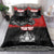 Personalised The Kingitanga - Maori King Movement Bedding Set Te Paki-o-Matariki with Silver Ferns and Polynesian Art Tattoo