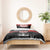 Personalised The Kingitanga - Maori King Movement Bedding Set Te Paki-o-Matariki with Silver Ferns and Polynesian Art Tattoo