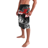 Personalised Maori King Movement Lavalava Te Paki-o-Matariki with Silver Ferns and Polynesian Art Tattoo LT03 - Polynesian Pride