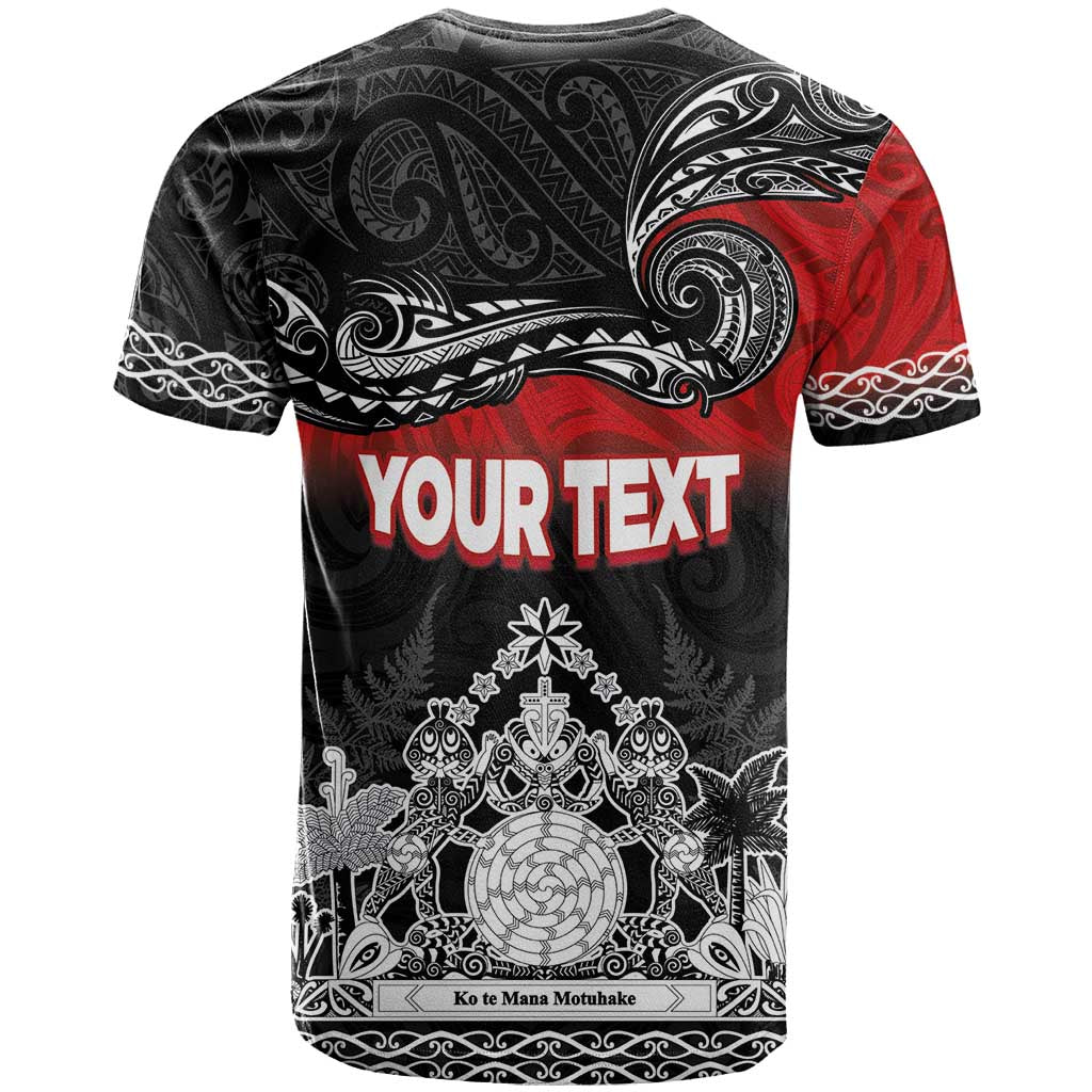 Personalised Maori King Movement T Shirt Te Paki-o-Matariki with Silver Ferns and Polynesian Art Tattoo LT03 - Polynesian Pride