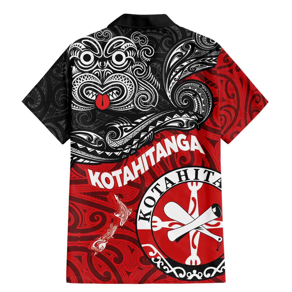 Maori Kotahitanga Family Matching Mermaid Dress and Hawaiian Shirt Aotearoa Spirit with Maori Mask and Polynesian Art Tattoo LT03 - Polynesian Pride