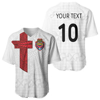 Custom Tonga Ngatu Art Rugby Mate Ma'a Baseball Jersey - Polynesian Pride