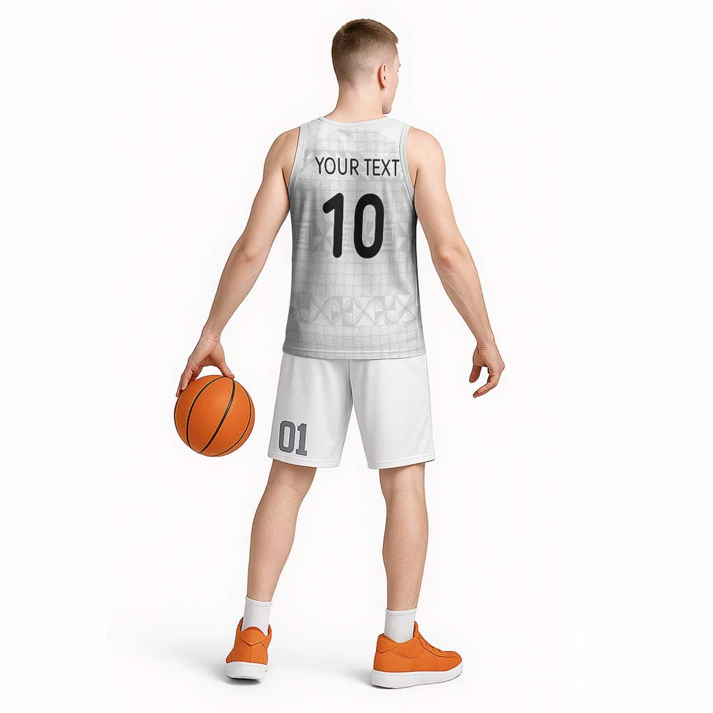 Custom Tonga Ngatu Art Rugby Mate Ma'a Basketball Jersey - Polynesian Pride