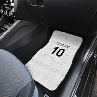 Custom Tonga Ngatu Art Rugby Mate Ma'a Car Mats - Polynesian Pride