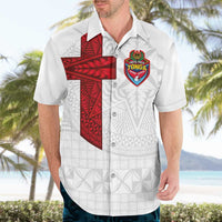 Custom Tonga Ngatu Art Rugby Mate Ma'a Hawaiian Shirt LT03 - Polynesian Pride