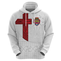 Custom Tonga Ngatu Art Rugby Mate Ma'a Hoodie - Polynesian Pride