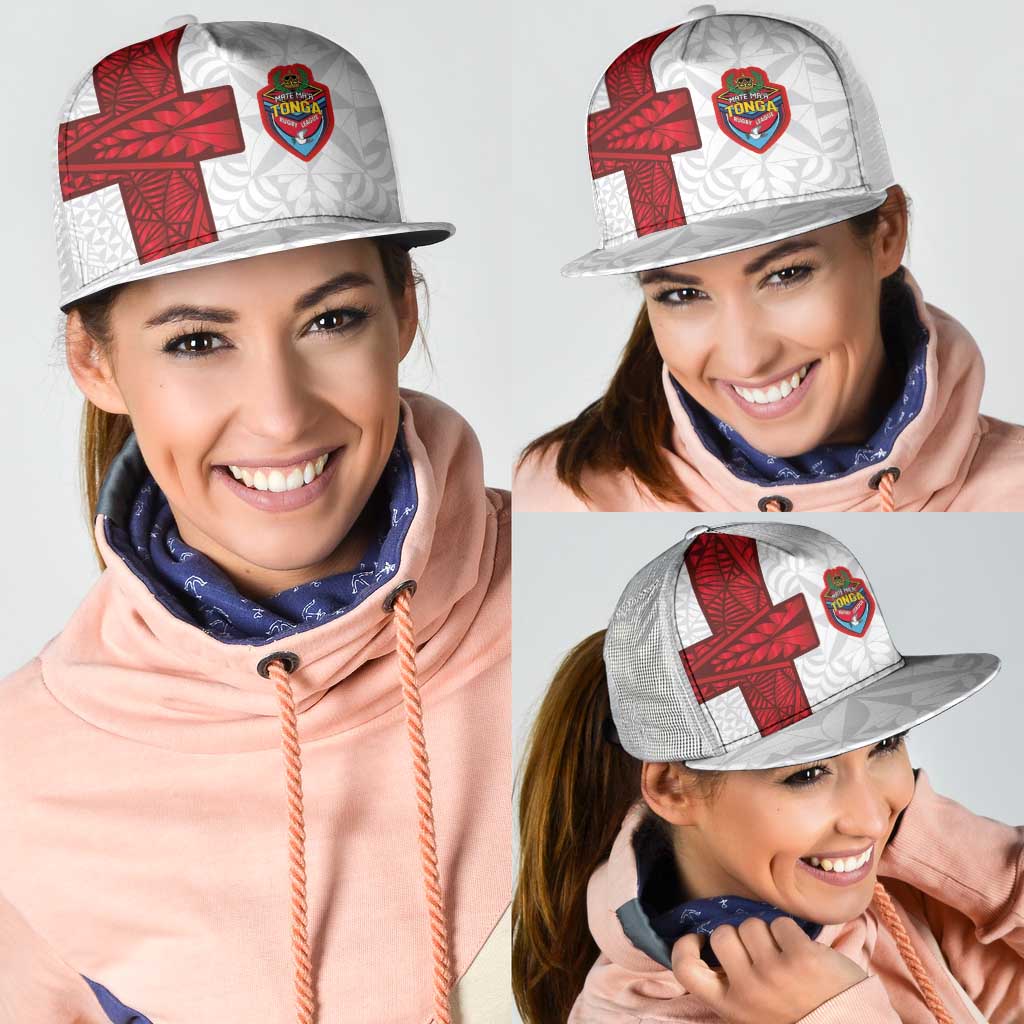 Tonga Ngatu Art Rugby Mate Ma'a Mesh Trucker Cap - Polynesian Pride