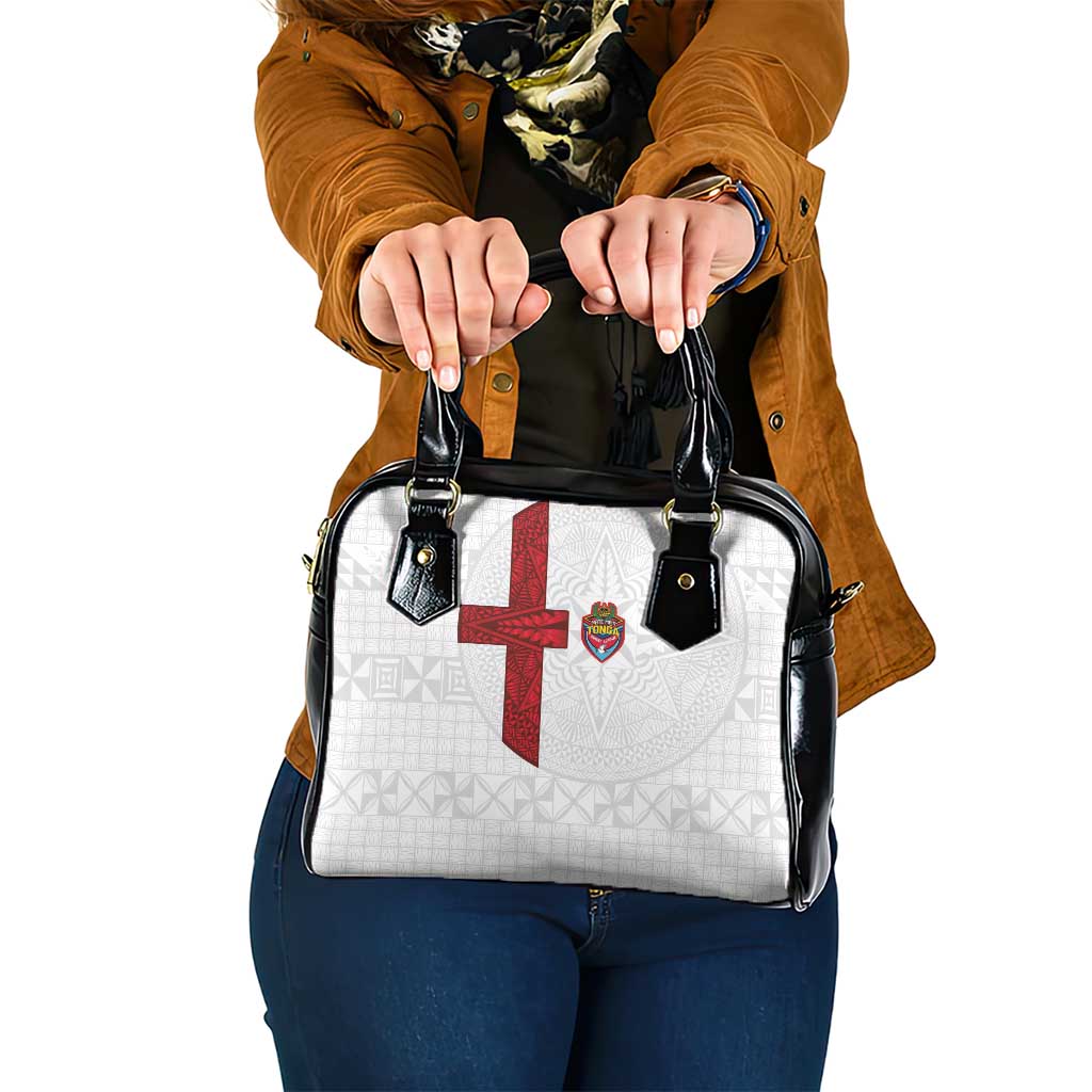 Tonga Ngatu Art Rugby Mate Ma'a Shoulder Handbag - Polynesian Pride